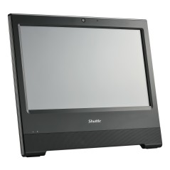 Shuttle XPC X50N AIO 15.6" Touchscreen - Powerful Intel N150, Sleek Black Design, No OS Included - Perfect All-in-One Solution!